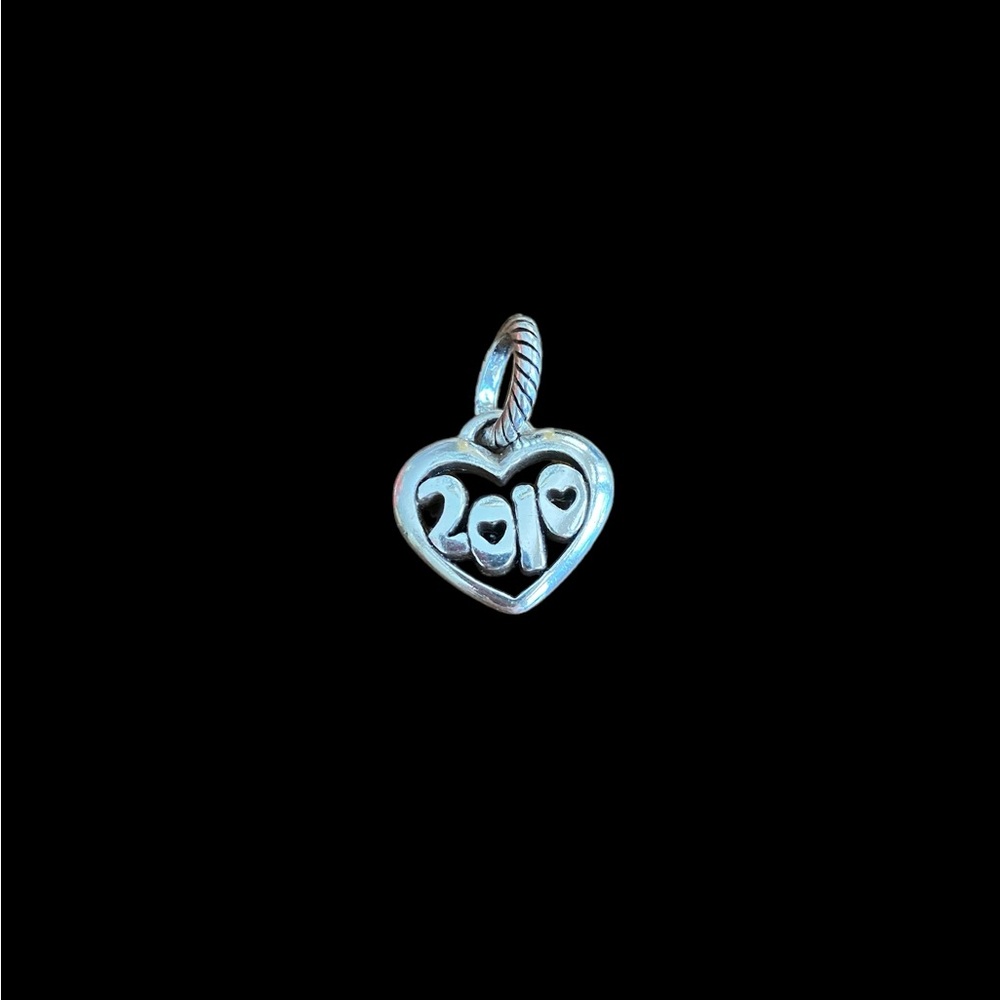 Brighton 2010 Commemorative Heart Charm / Pendant. Mint condition
